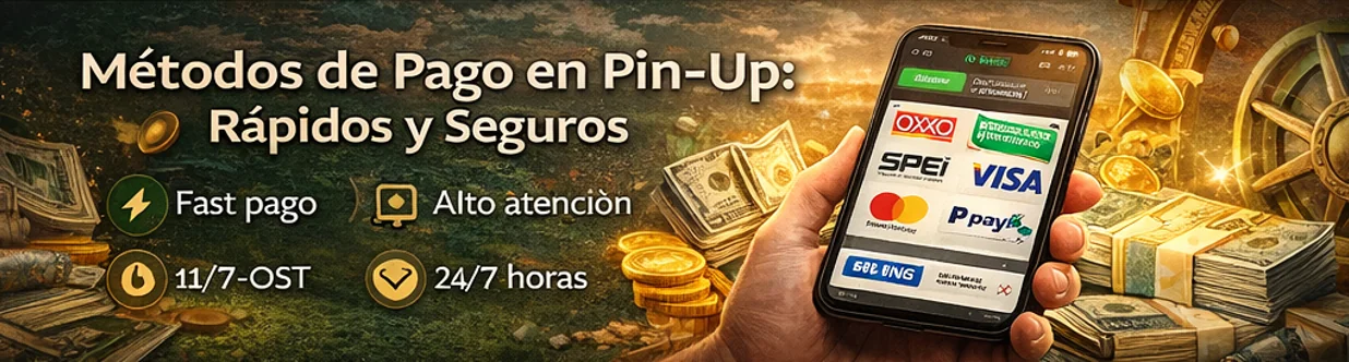 Métodos de Pago en Pin-Up Casino